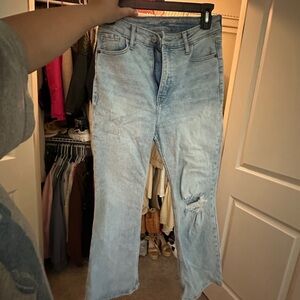Old Navy Light Blue Ankle Jeans